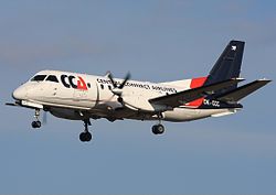 Saab 340B der Central Connect Airlines
