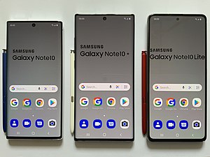 Galaxy Note10、Note10+