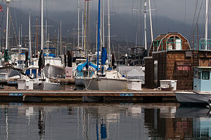 Santa Barbara port, California