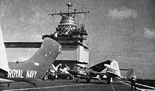 Sea Vixens of 893 NAS operating from Enterprise in 1962. Sea Vixens on USS Enterprise 1962.jpg