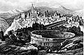 Segovia circa 1840. Bibliographic Institute Hildburghausen.