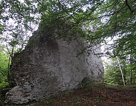 Ściana wspinaczkowa na wyższej skale