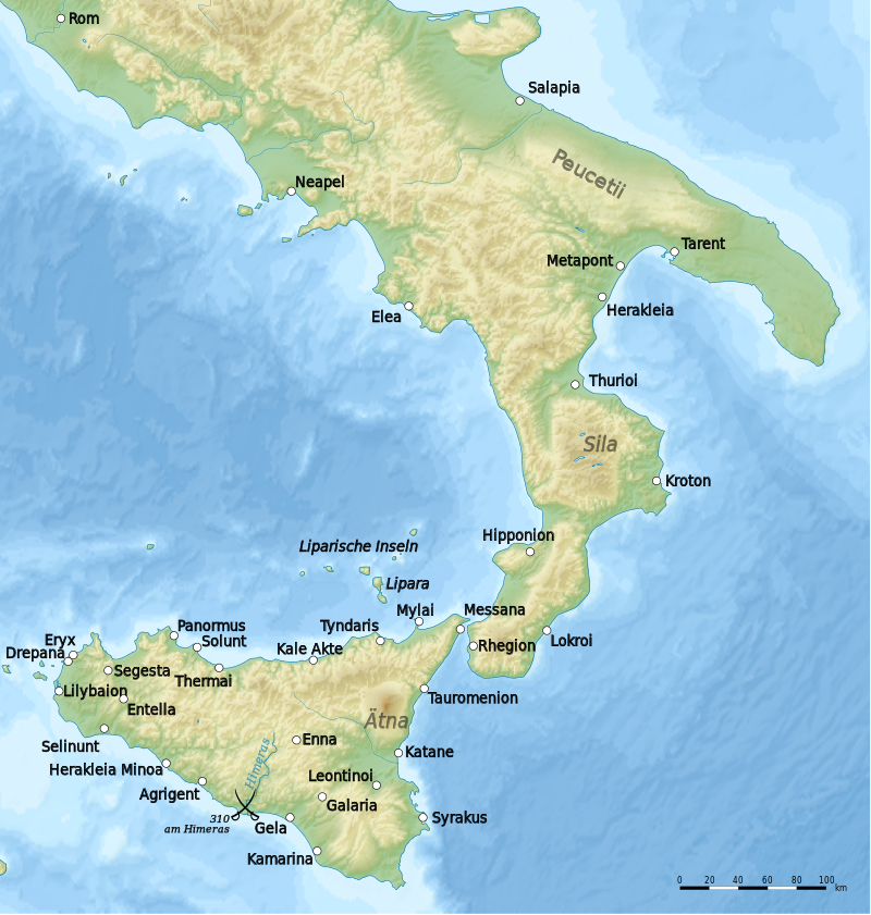 SouthItaly 300BC map