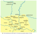 Etničko područje Južnih Slovena u Panonskoj niziji između 16. i 18. veka (prema Jovanu Cvijiću i dr Dušanu J. Popoviću)
