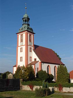 Leutersdorfský evangelický kostel