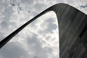 English: Gateway Arch in Saint Louis, Missouri...