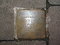 der Stolperstein für Alfred Lomnitz