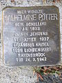 Stolperstein für Wilhelmine Pötter