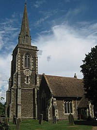 The Spire of St Mary's Church, Frittenden - geograph.org.uk - 1390871.jpg