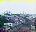 Vue depuis les remparts de la citadelle de Torjok.