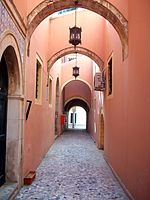 A corridor in Old Tripoli