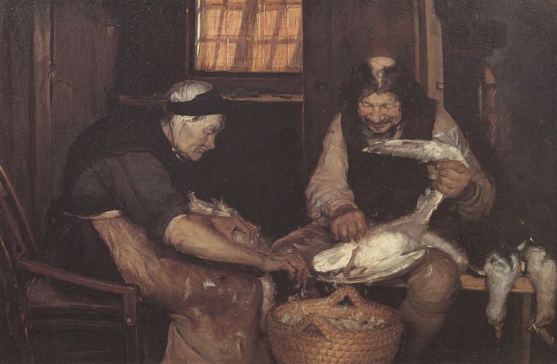 File:Two Old People Plucking Gulls (Anna Ancher).jpg