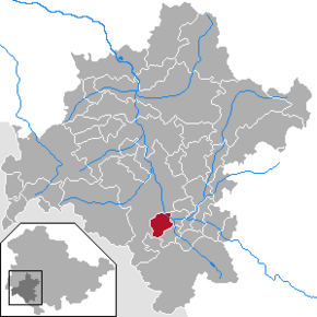 Poziția localității Untermaßfeld