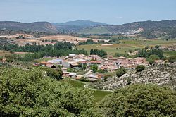 Hình nền trời của Viana de Jadraque, Tây Ban Nha