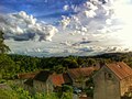 Vue direction Sud-Ouest sur le village