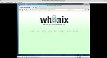 Tor Browser modificado para Whonix sobre KVM.