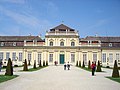 Palácio Belvedere (2), Viena. Aspecto Sul do Belvedere Inferior