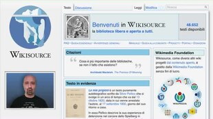 Fichier : Wikimedia Italie - WikiGuida 3 - Wikisource.ogv