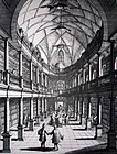Bürgerbibliothek. Stich von Johann Melchior Füssli, 1719