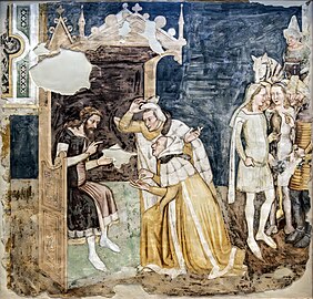 Histoires de Sainte Ursule - L'invio degli ambasciatori del re d'Inghilterra - Museo Civico, Treviso