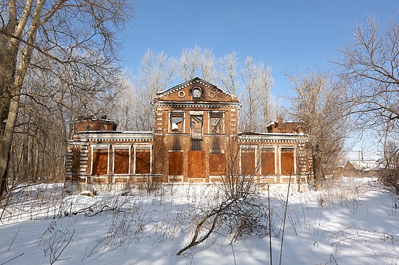 42. Руины усадебного дома Бицкого в Степановке, Бессоновский район, Пензенская область Автор — Mavikk