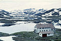 1961. Geiteryggen. sett nordaust mot Geiteryggvatnet og Bakkahelleren. Foto: Frode Inge Helland