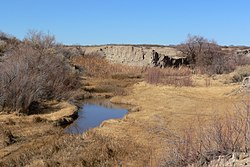 Река Амаргоса в Текопе, Калифорния