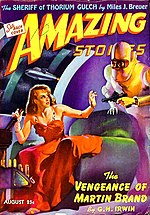 Amazing Stories cover image for August 1942