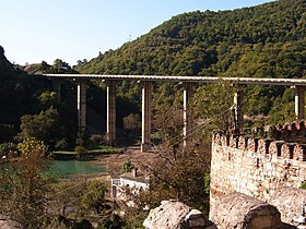 Le pont d'Ananuri