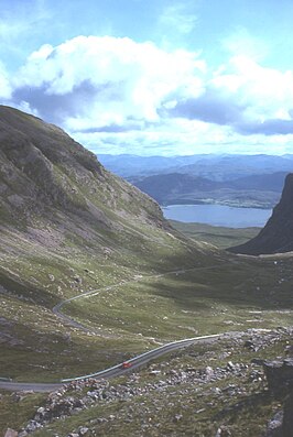 Bealach na Ba tot ver in de 20e eeuw de enige weg die Applecross verbindt met de rest van Schotland