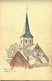 Bermerain: L'église de l'Assomption (14. Februar 1917)