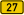 Bundesstraße 27 number.svg