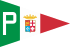 Burgee of mail ships of Italy.svg