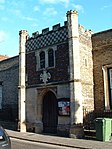 Bury St Edmunds Guildhall and attached railings