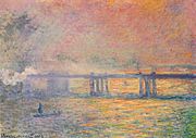 Charing Cross Bridge, London, 1899–1901, Saint Louis Art Museum