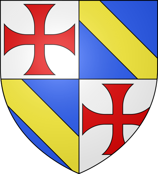 File:Coat of arms Jacques de Molay.svg