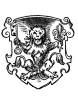 Fig. 310.—Arms of Sebastian Schärtlin von Burtenbach.