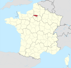 Val-d'Oiseの位置