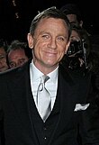Daniel Craig, intérprete de James Bond, no New York City Premiere em 2008.