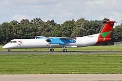 De Havilland DHC-8-400F der Blue Bird Aviation