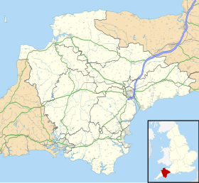 Capton is located in Devon