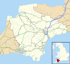 Drizzlecombe is located in Devon
