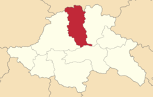 Location in the Tiflis Governorate