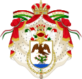 Blason de l'Empire du Mexique de 1821 à 1823.