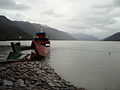 Le ferry à Puerto Yungay