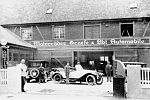 Gebäude von Motorräder Graefe & Abt Automobile, ca. 1920