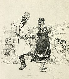 Danseurs de kozachok