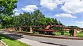 Quarzitsteinbruch Glossen; Feldbahnschauanlage