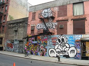 Graffiti, Lower East Side, NYC