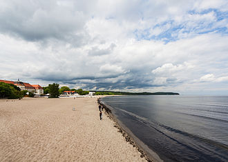 Přibrjóh Baltiskeho morja w Sopoće